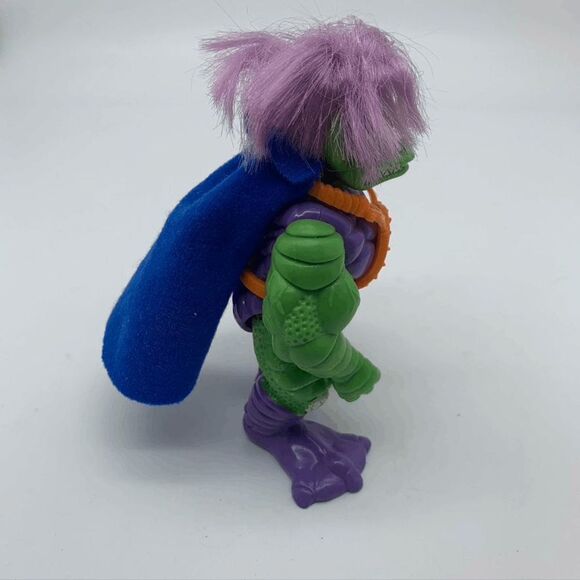 Ace 1992 Stone Protectors Zok The Evil Leader Troll 5" Action Figure W/ Cape - Picture 2 of 7